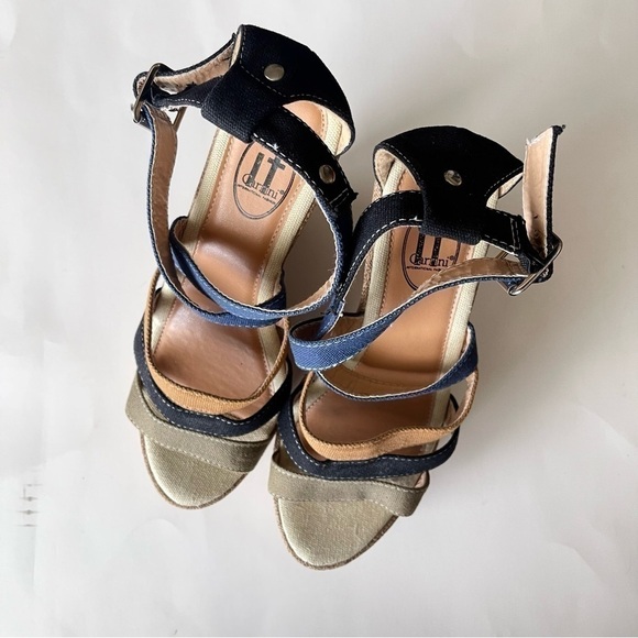 Women's Carrini Platform Shoes size 7.5 - Picture 4 of 5